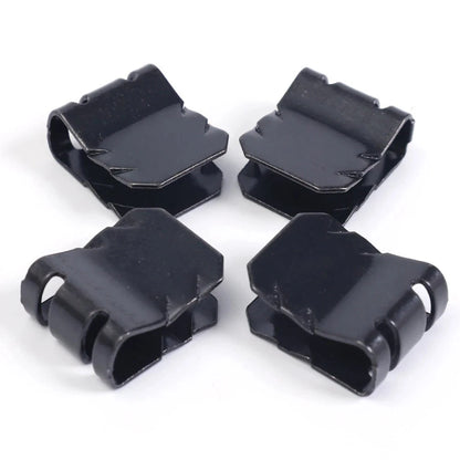 20Pcs U Shaped Splash Guards for Wheel Arches Bumper Panels Fasteners Clips