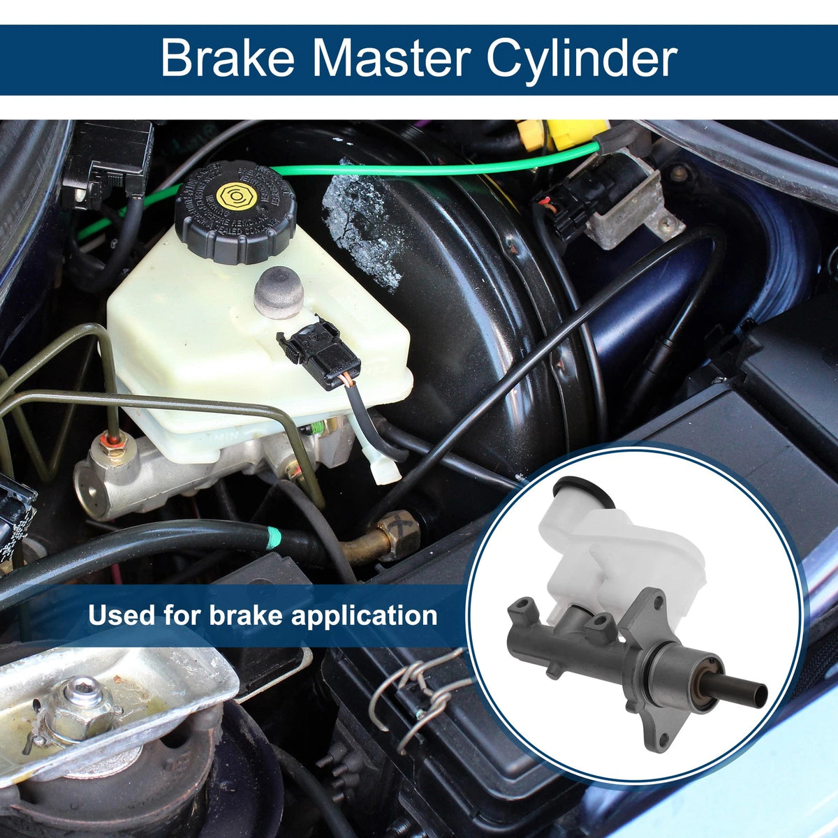 Brake Master Cylinder with Reservoir Replacement for Toyota Hilux (2005–2016)
