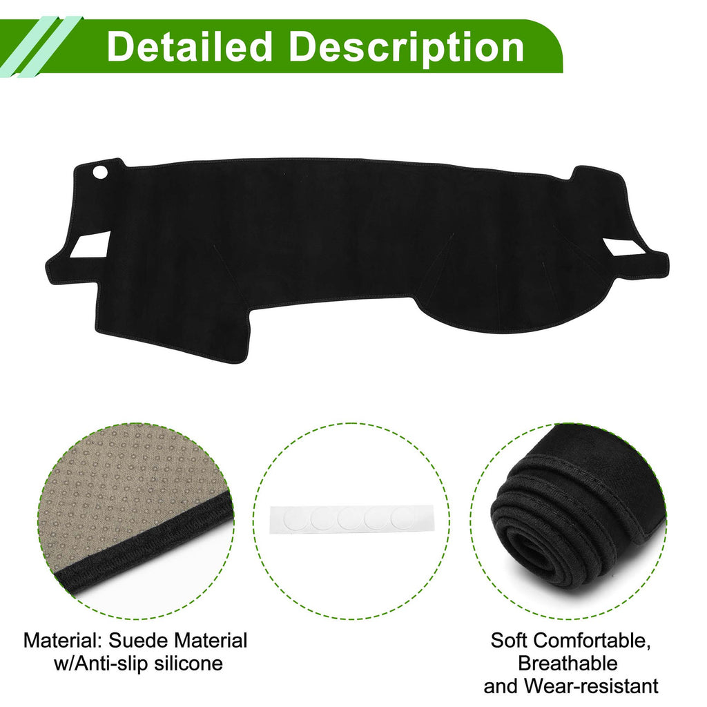 Dash Cover Mat Sun Protector for Subaru Outback 2005–2009