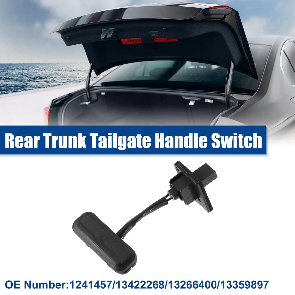 Rear Trunk Tailgate Lock Release Handle Button Switch for Buick Regal (2011–2016)
