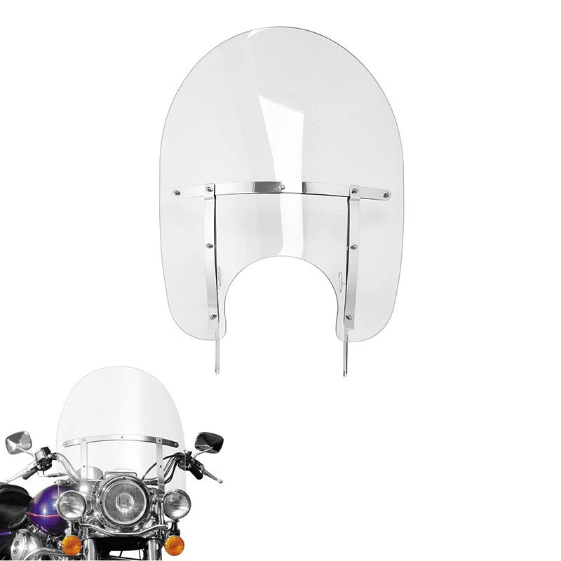 Chrome Windshield for Harley Road King (1994–2025)