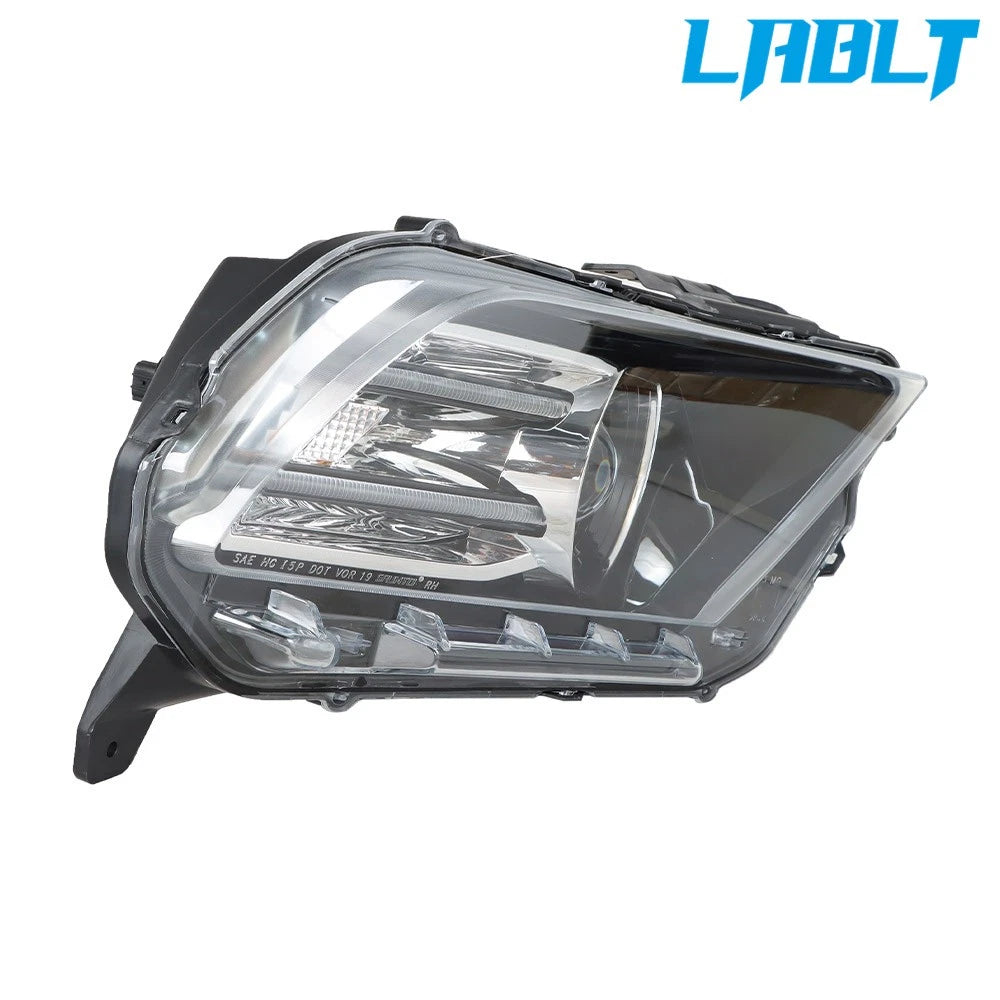 Right Passenger Side Headlight HID/Xenon w/LED for Ford Mustang (2013–2014)