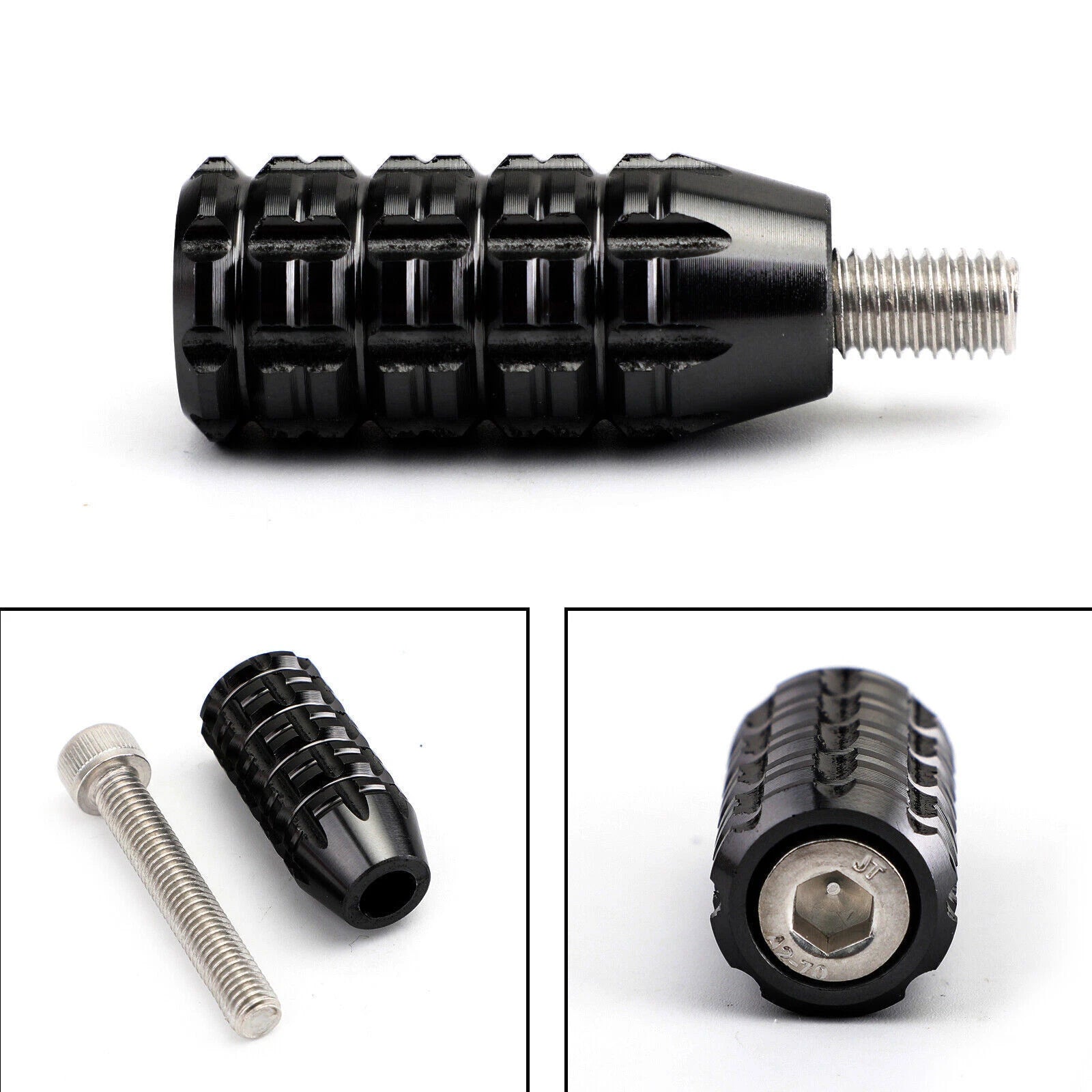 Gear Shifting Lever Step Tip Black for Triumph Bonneville T100 T120 (2016–2020) T9
