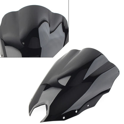1 Pcs Black Windscreen for Yamaha FZ-6R (2009–2015) ABS