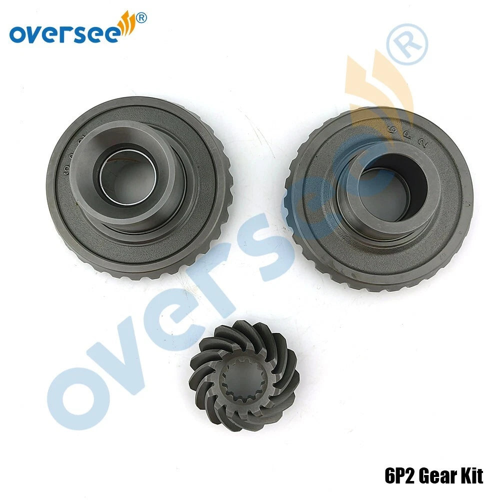 6P2 Gear Kit for Yamaha Outboard 200 225 250HP (4-Stroke) (2000–2023) 6P2-45560 45551 45571