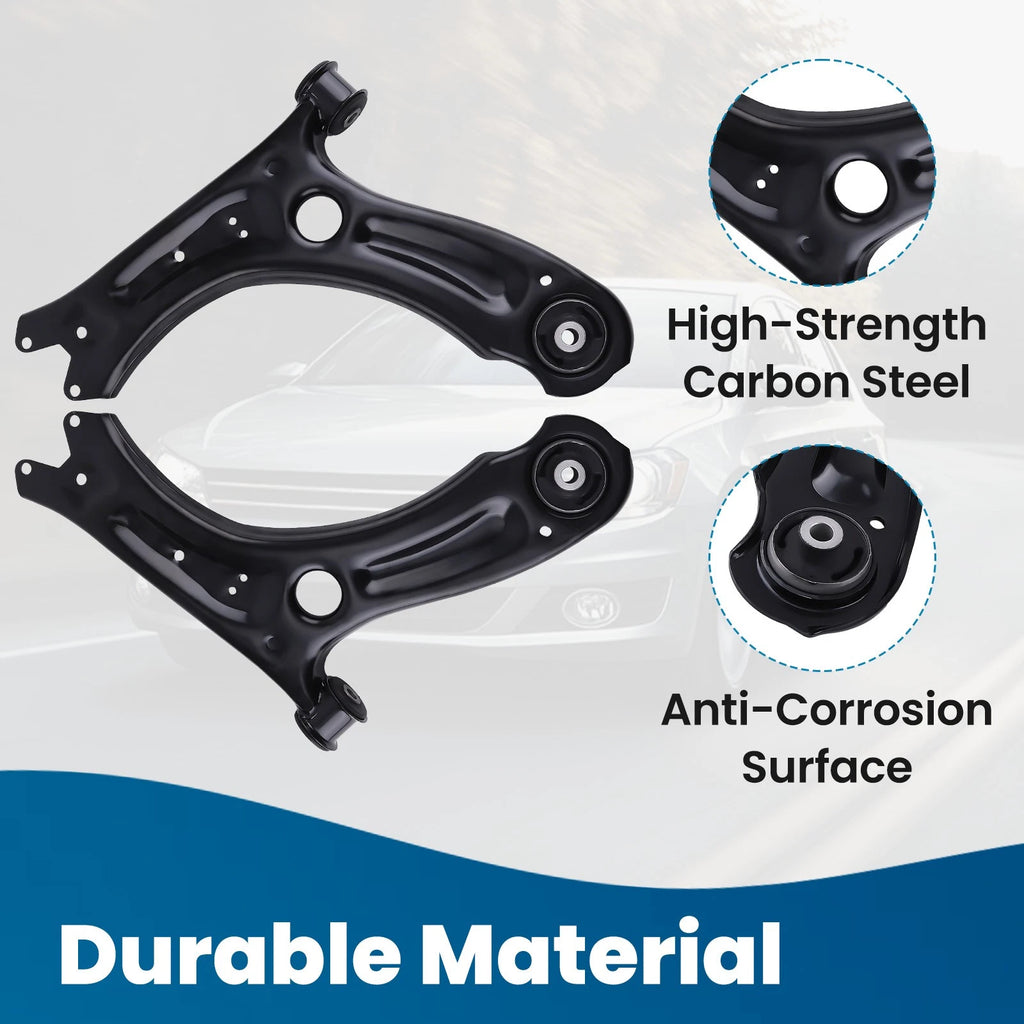 Front Lower Control Arms Kit for Volkswagen Jetta (2011–2018)