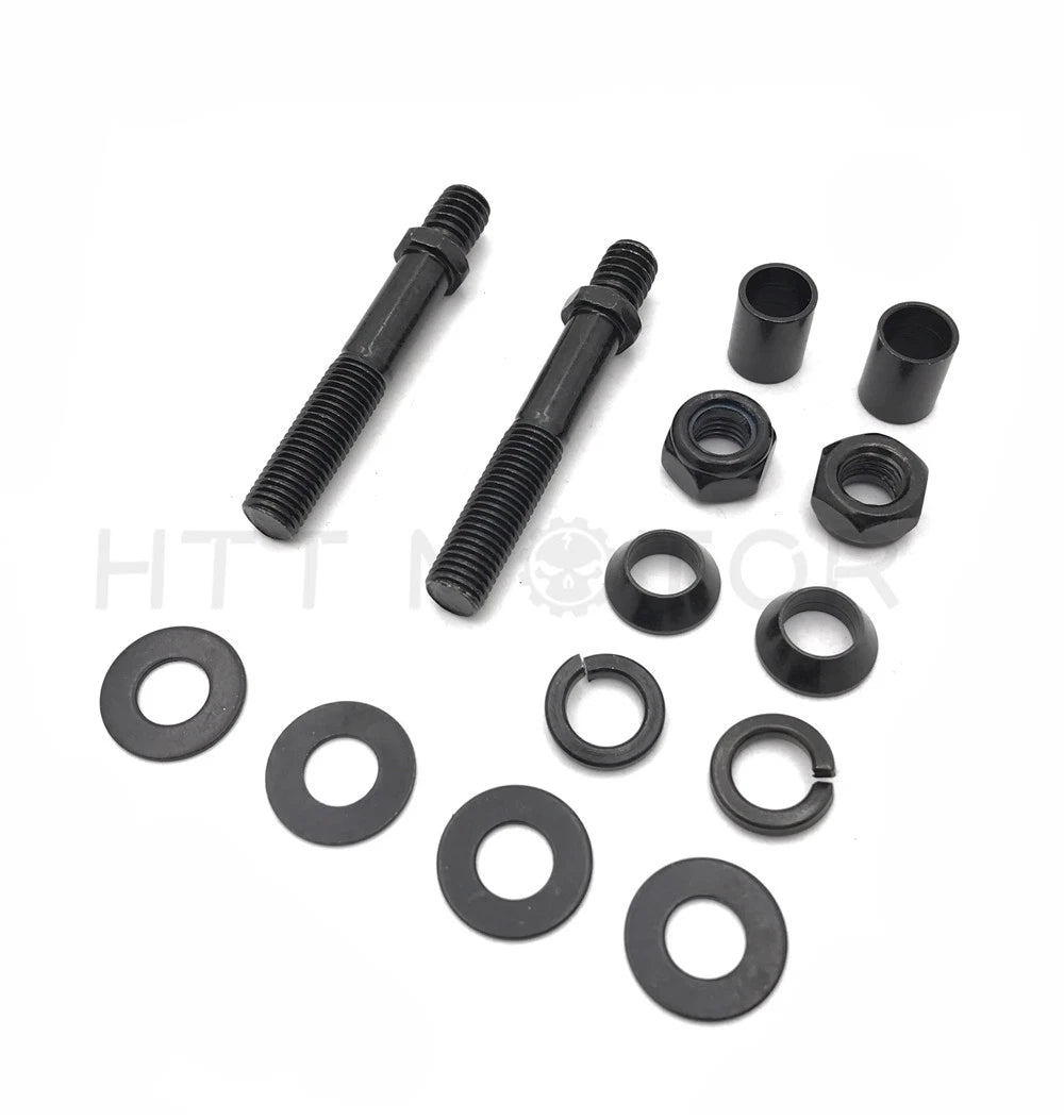 2X Motorcycle Mirror Turn Signal Mount Hardware Adapter Bolt for Harley