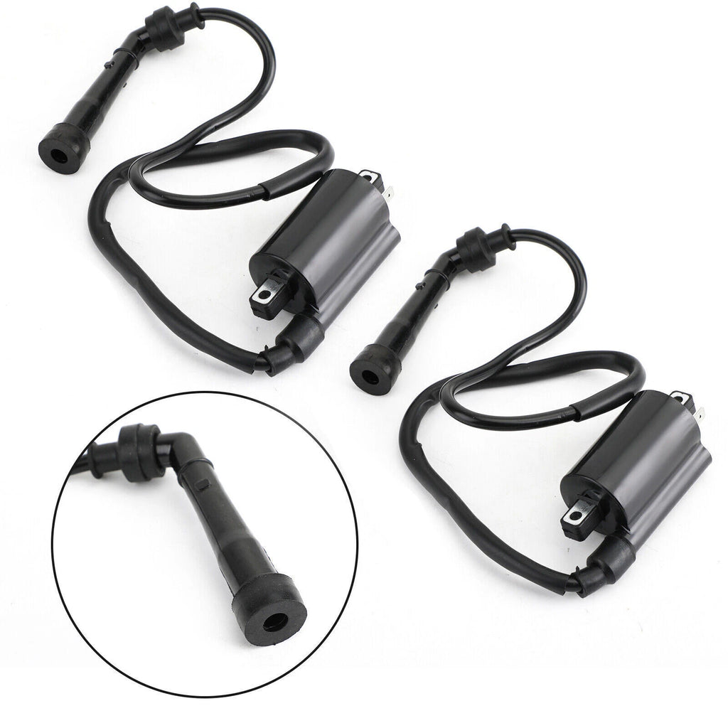 Set of 2 Ignition Coils for Kawasaki Vulcan 500 Ltd (1996–2009)