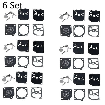 6 Set Carburetor Repair Kit For ZAMA RB-39 For Poulan For Mcculloch Replacement
