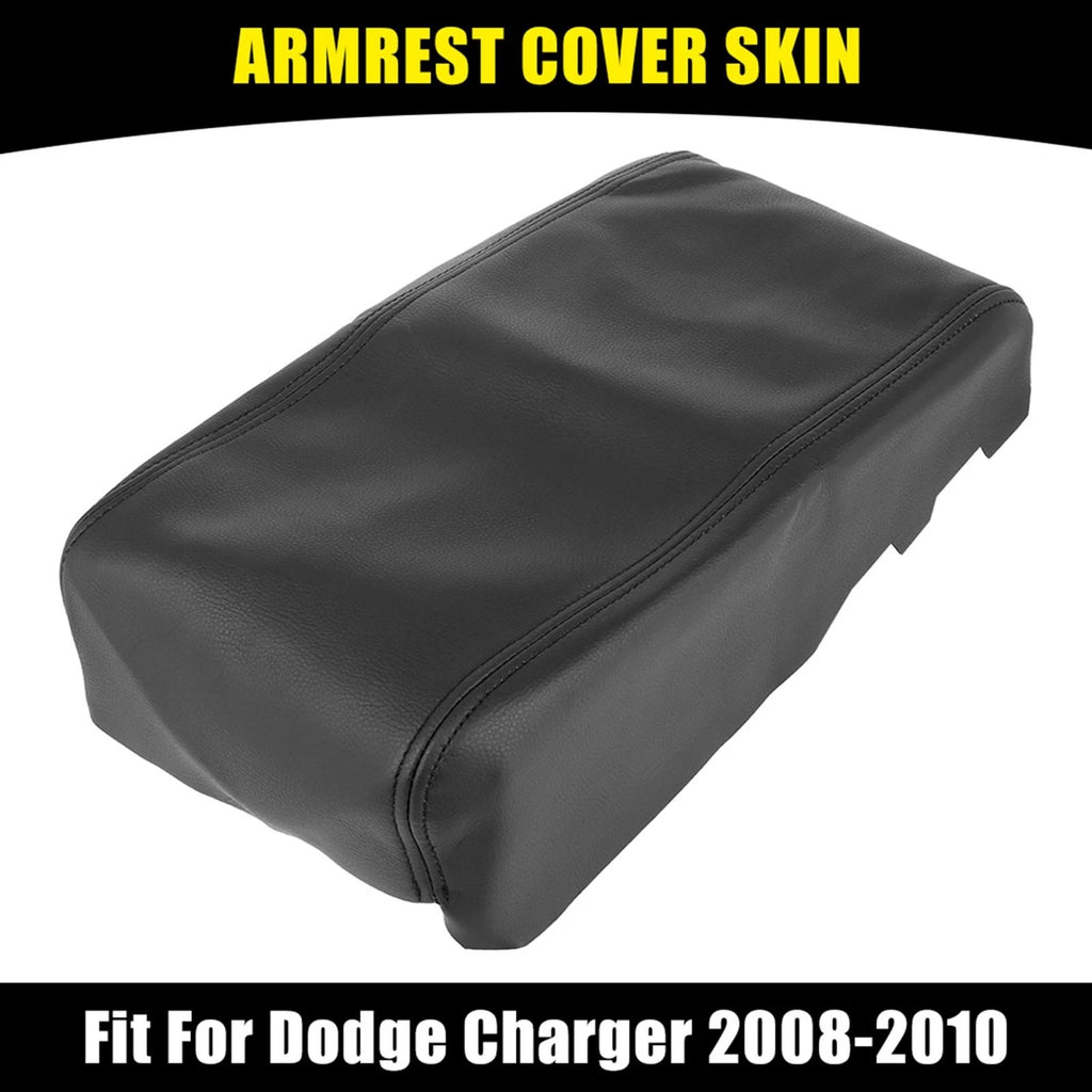 Car Center Console Lid Armrest Cover Protector for Dodge Charger (2008–2010)