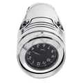Chrome Handlebar Clock Mount for Harley Davidson Cruiser Chopper (1.25")
