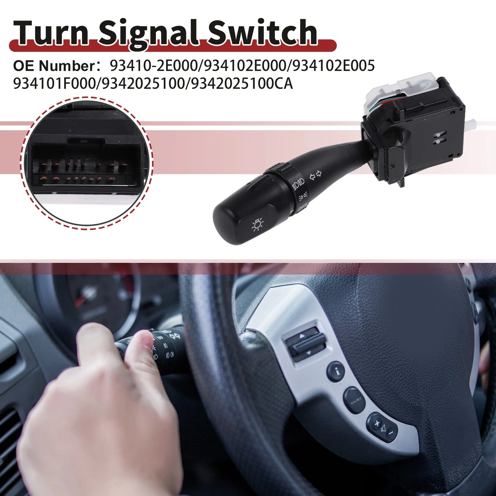 Turn Signal Switch Replacement for Hyundai Accent (2000–2005)