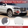 Front Tow Hook Cover for BMW X5 F15 2014–2018 OEM Replacement White