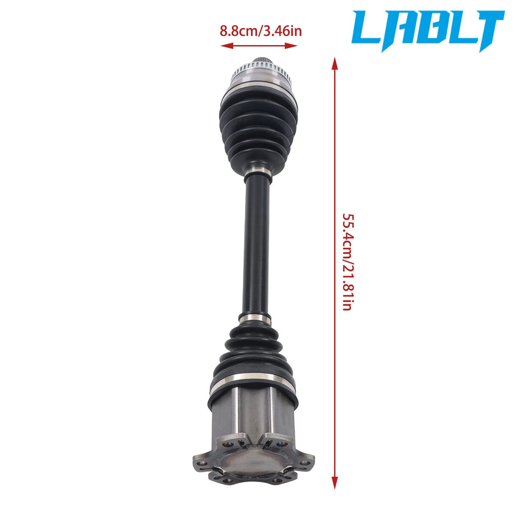 Front CV Axle Assembly 66-7350 for Audi A4 A4 Quattro (2002–2009)