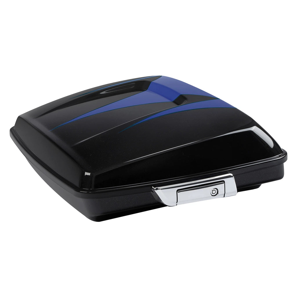 Razor Trunk for Harley Touring (2014–2025) Candy Cobalt/Indigo Ink