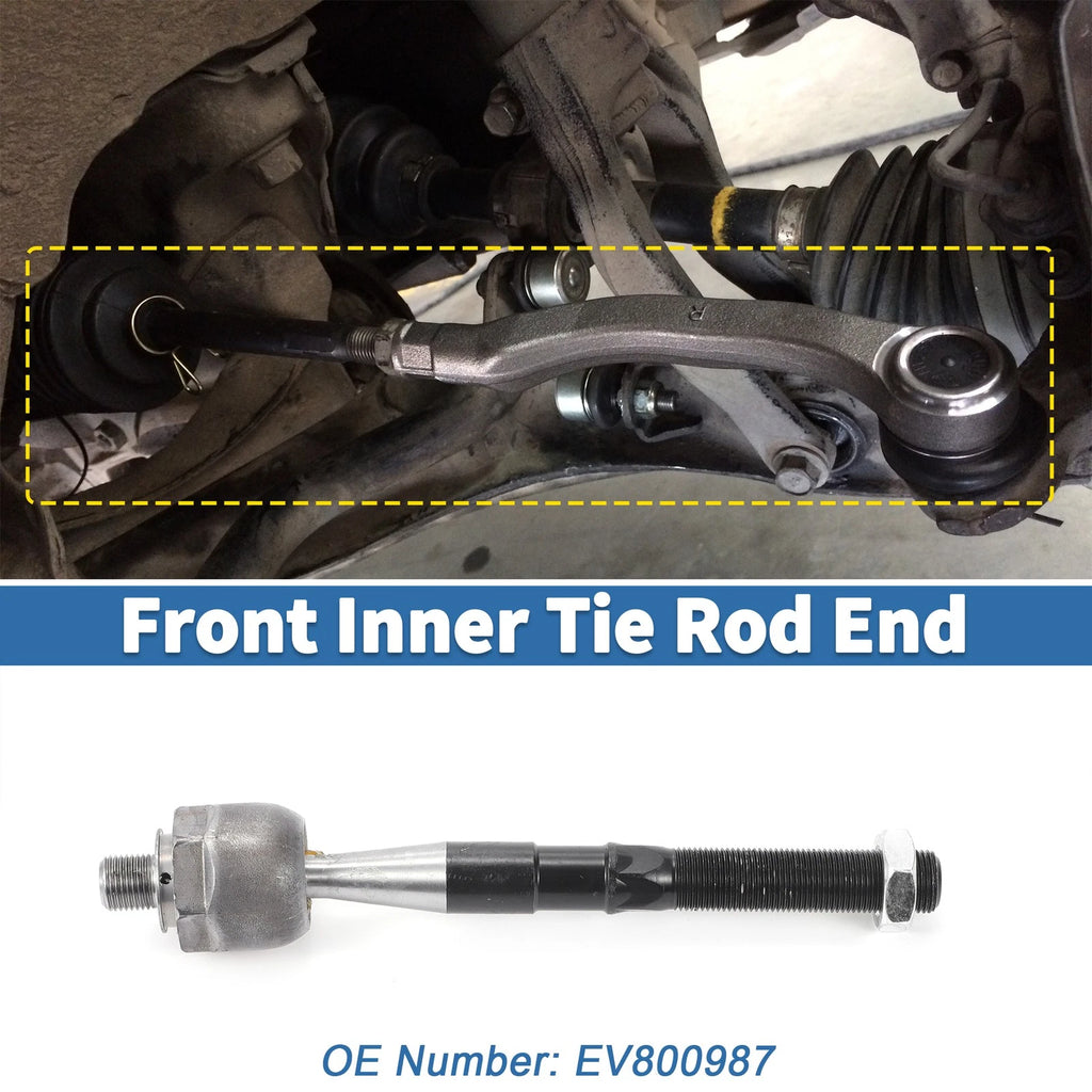 2pcs Front Inner Tie Rod End Links Replacement for Jeep Grand Cherokee (2011–2015)