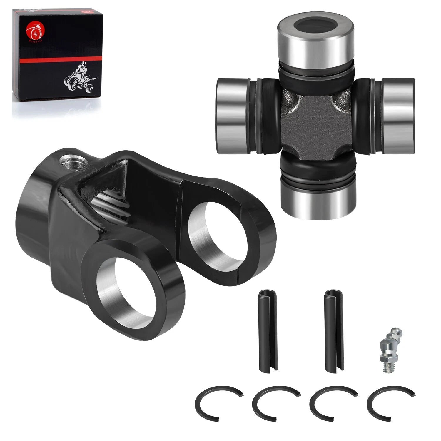 Front Drive Shaft Yoke U-Joint Kit for Polaris RZR 570 800 S 900 1000 XP (2010–2023)