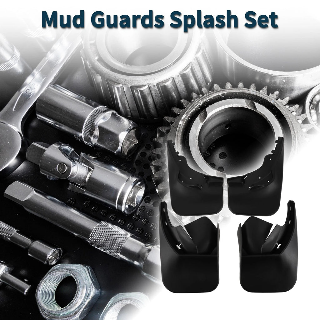 Mud Flaps Splash Guards 1 Set for Volkswagen Sharan (2004–2007)