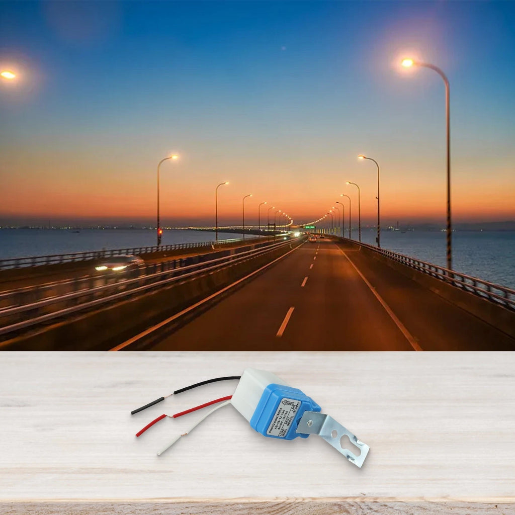 3X AC DC Photo Sensor Switches for Automatic Day/Night Functionality