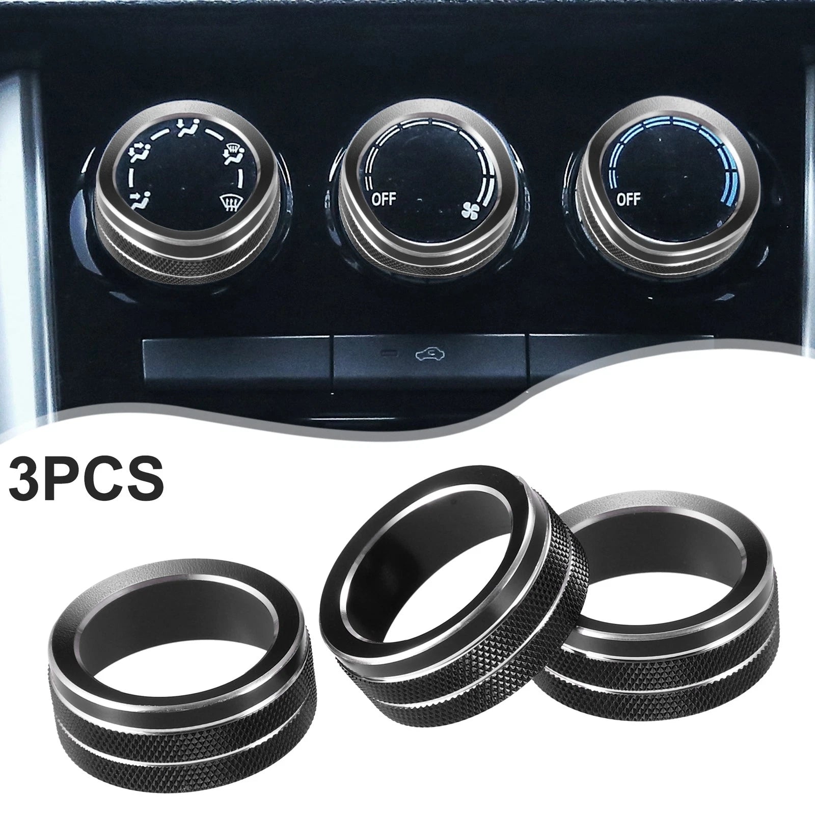 AC Air Conditioner Switch Knob Cover Replacement for Honda Vezel (2022–2023)