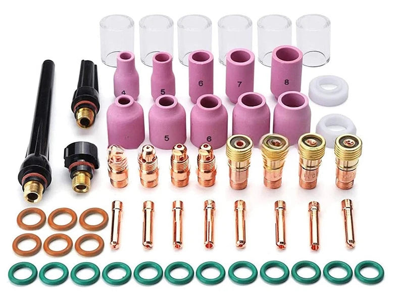 55pcs Welding Accessories Kit for Argon Torch