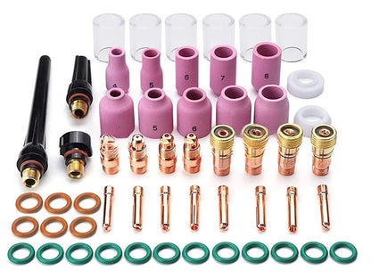 55pcs Welding Accessories Kit for Argon Torch