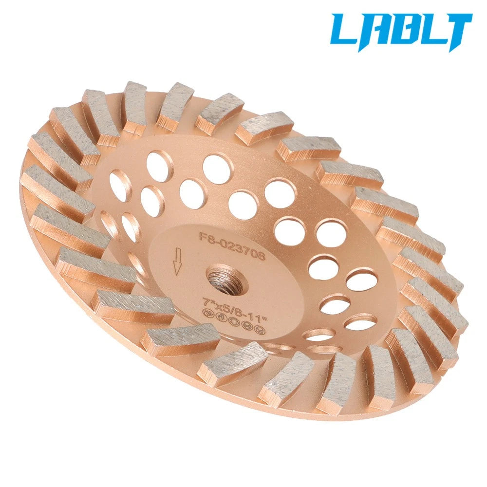 7" Diamond Segmented Grinding Wheels for Concrete & Masonry (LABLT)