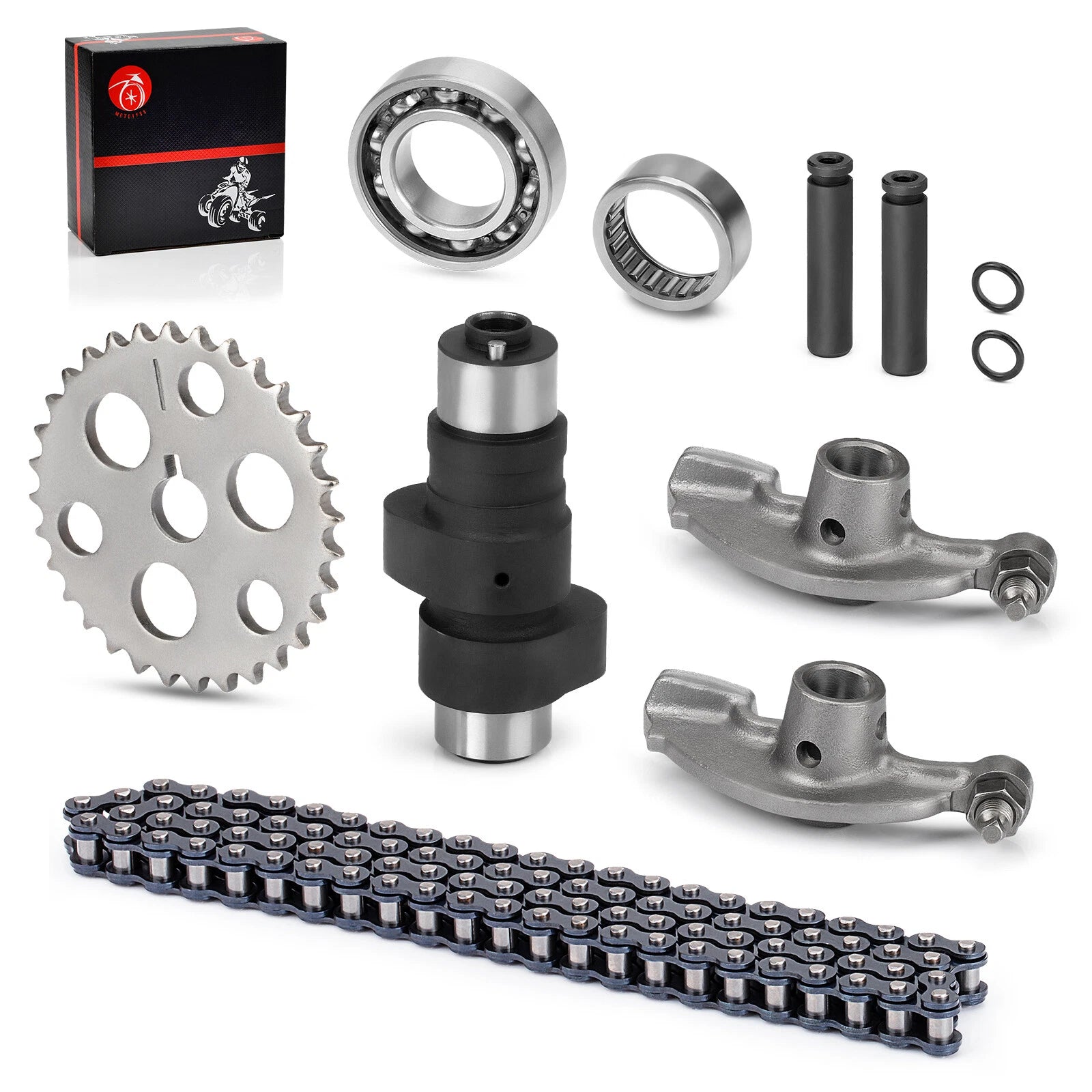 Rocker Arm Cam Sprocket Chain Camshaft Assembly for Yamaha Warrior 350 (1997–2004)