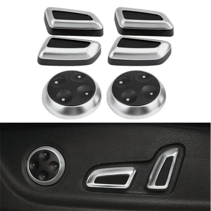 Chrome Seat Button Cover for