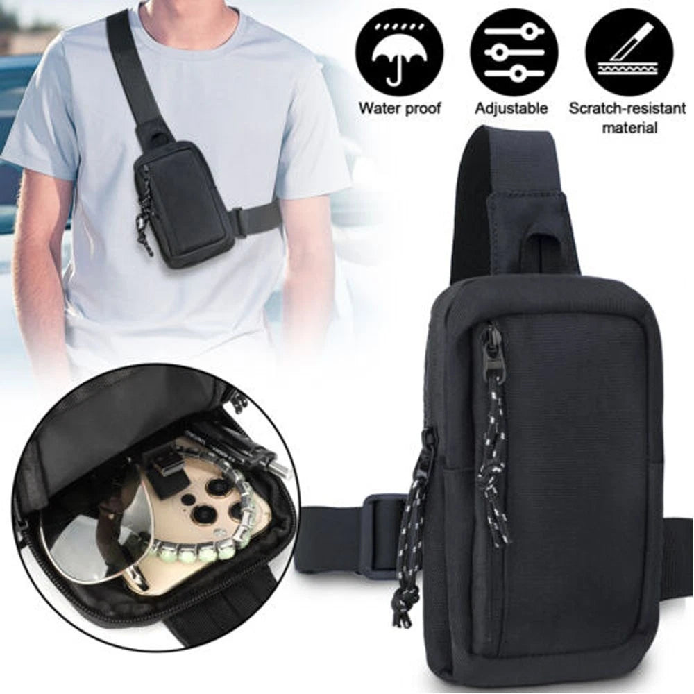 Sling Small Crossbody Bag for Men Women Casual Travel Sports