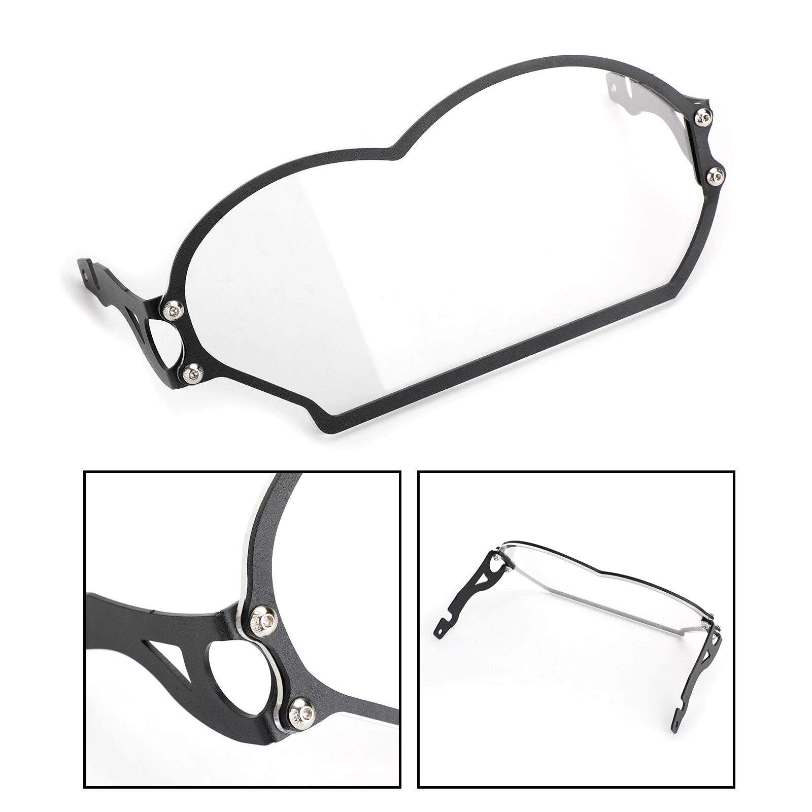 Transparent Headlight Guard Protector Cover for BMW R 1200 GS/ADV (2004–2012) T9