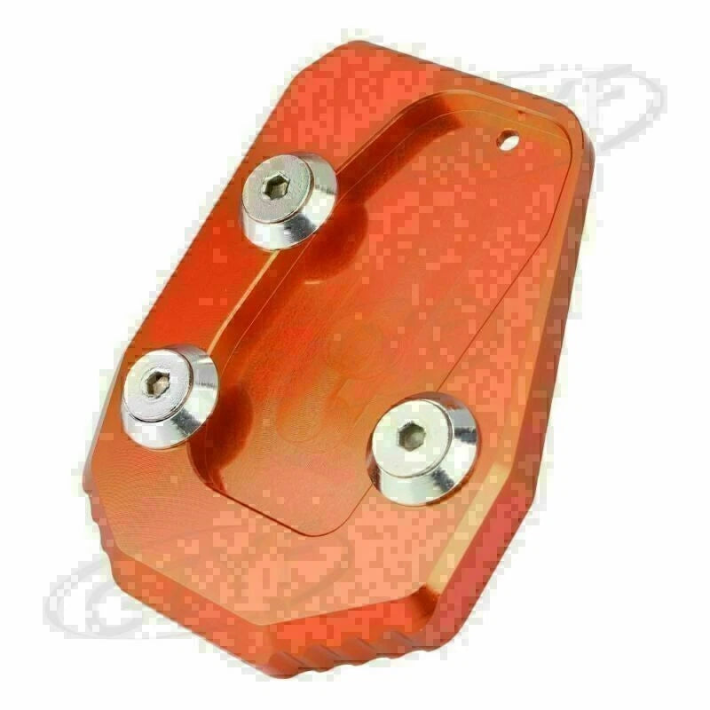 Kickstand Side Stand Extension Pad for Yamaha MT09 (2013–2016) Orange