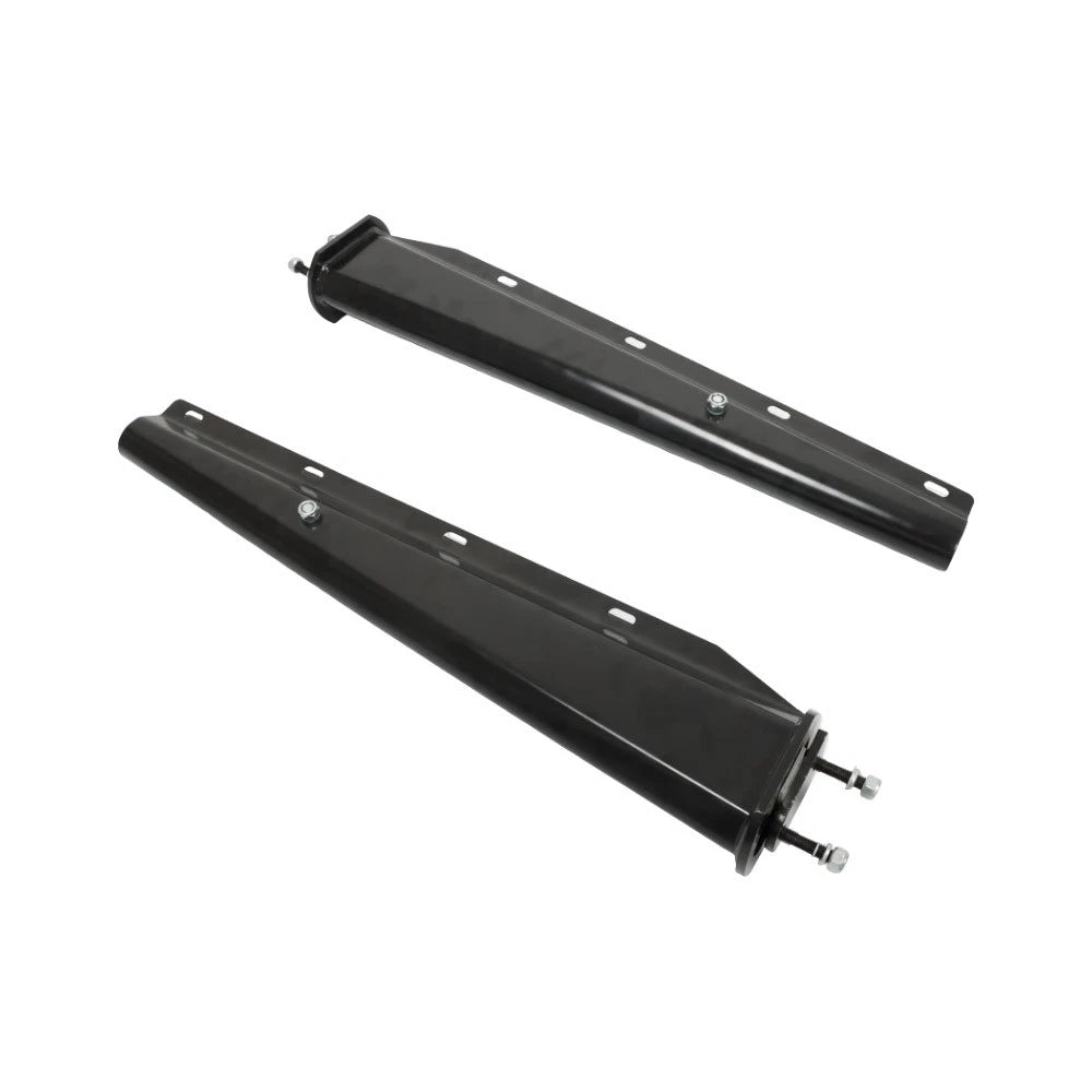 Mud Flap Hanger Set for Semi Truck (30") - 2.5" Bolt Pattern, Spring Loaded
