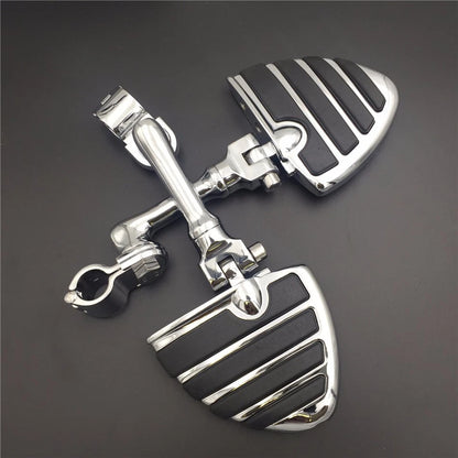 Chrome 1" U FootPeg for Honda GoldWing VTX1300 Shadow Valkyrie (2001–2023)