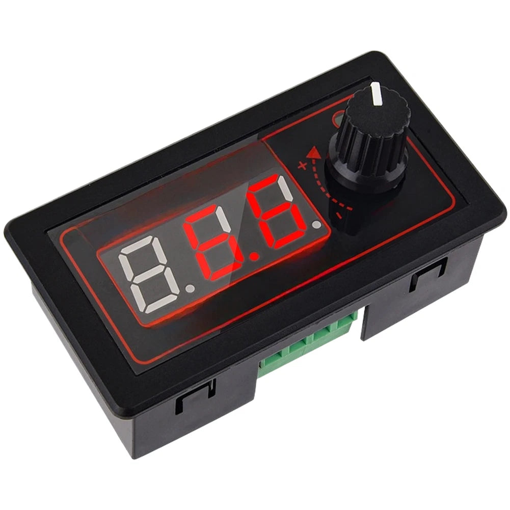 12A 500W DC Motor Controller for PWM Digital Display (9V–60V)