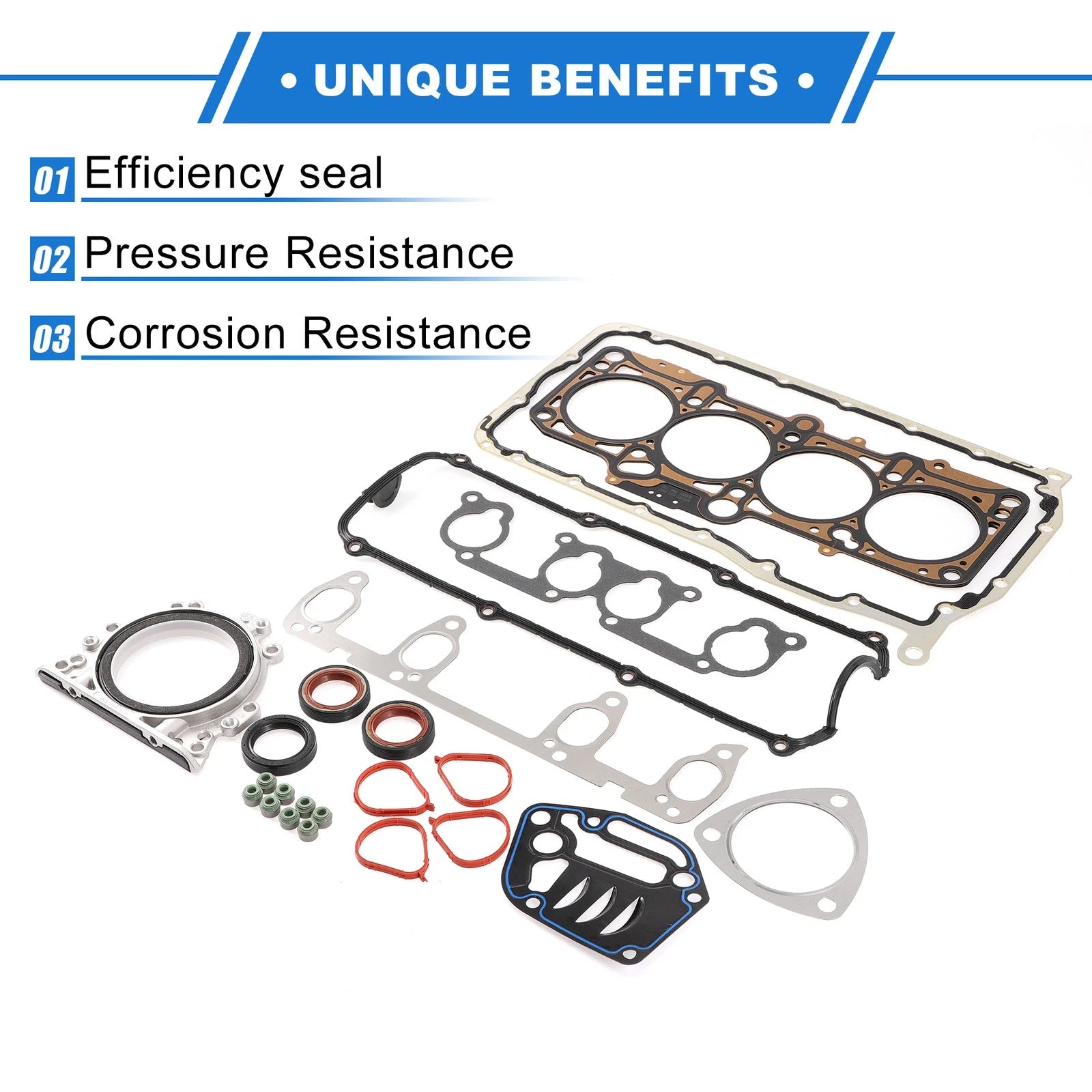 Cylinder Head Gasket Kit for Audi Engine BDW (1 Set) (2000–2003)