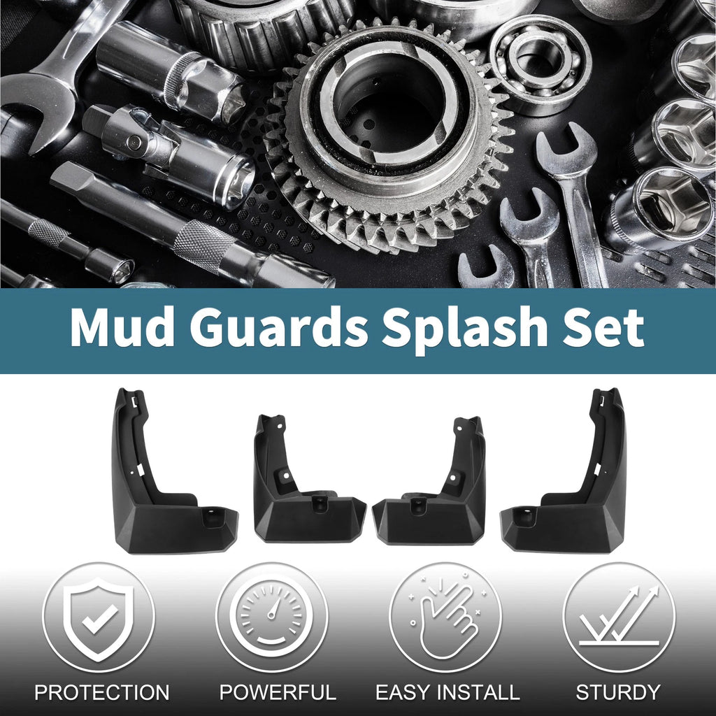 Mud Flaps Splash Guards 1Set Replacement for Toyota Harrier (2021–2023)