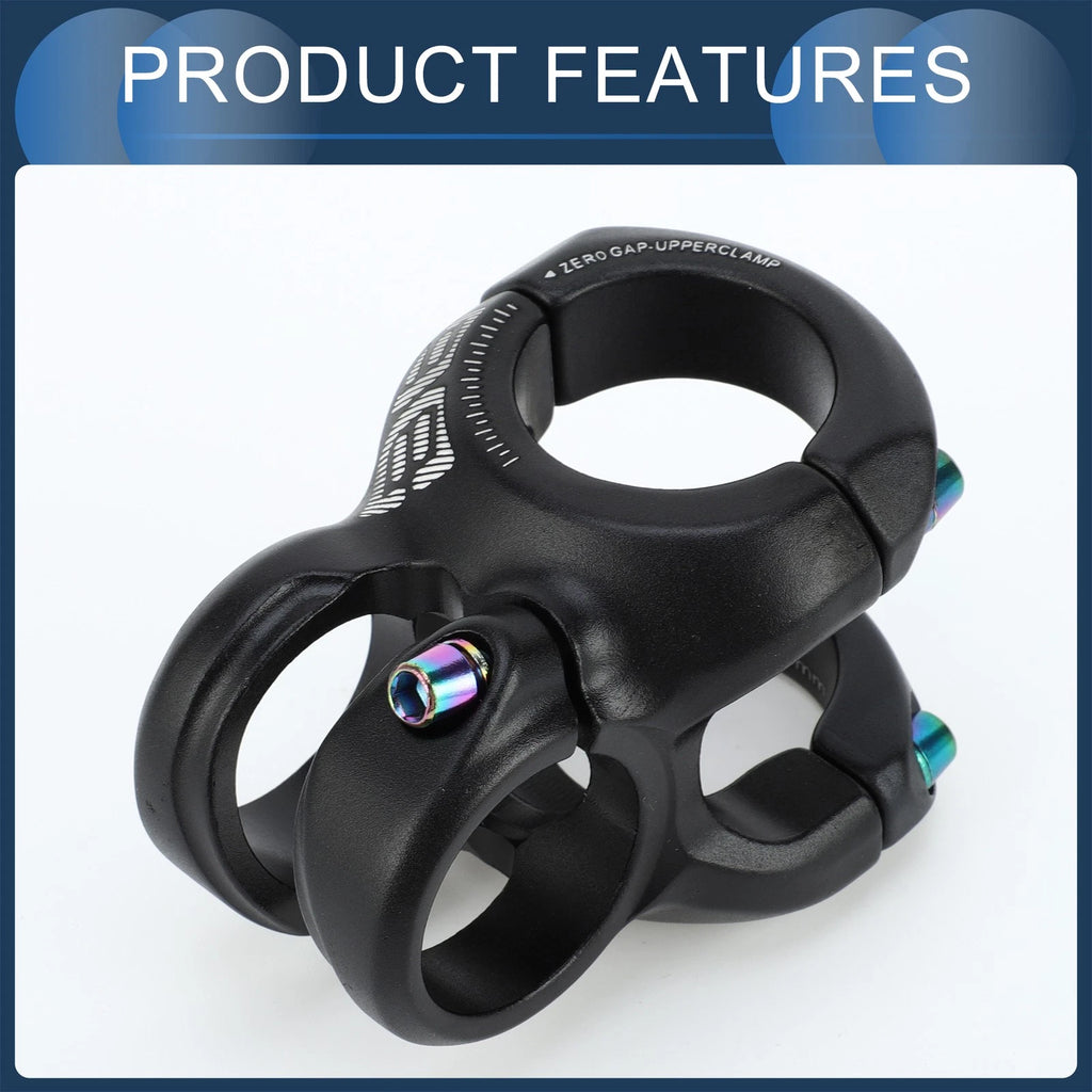 Mountain Bike Stem Replacement Short Handlebar 31.8mm for Universal Fit (2000–2025)
