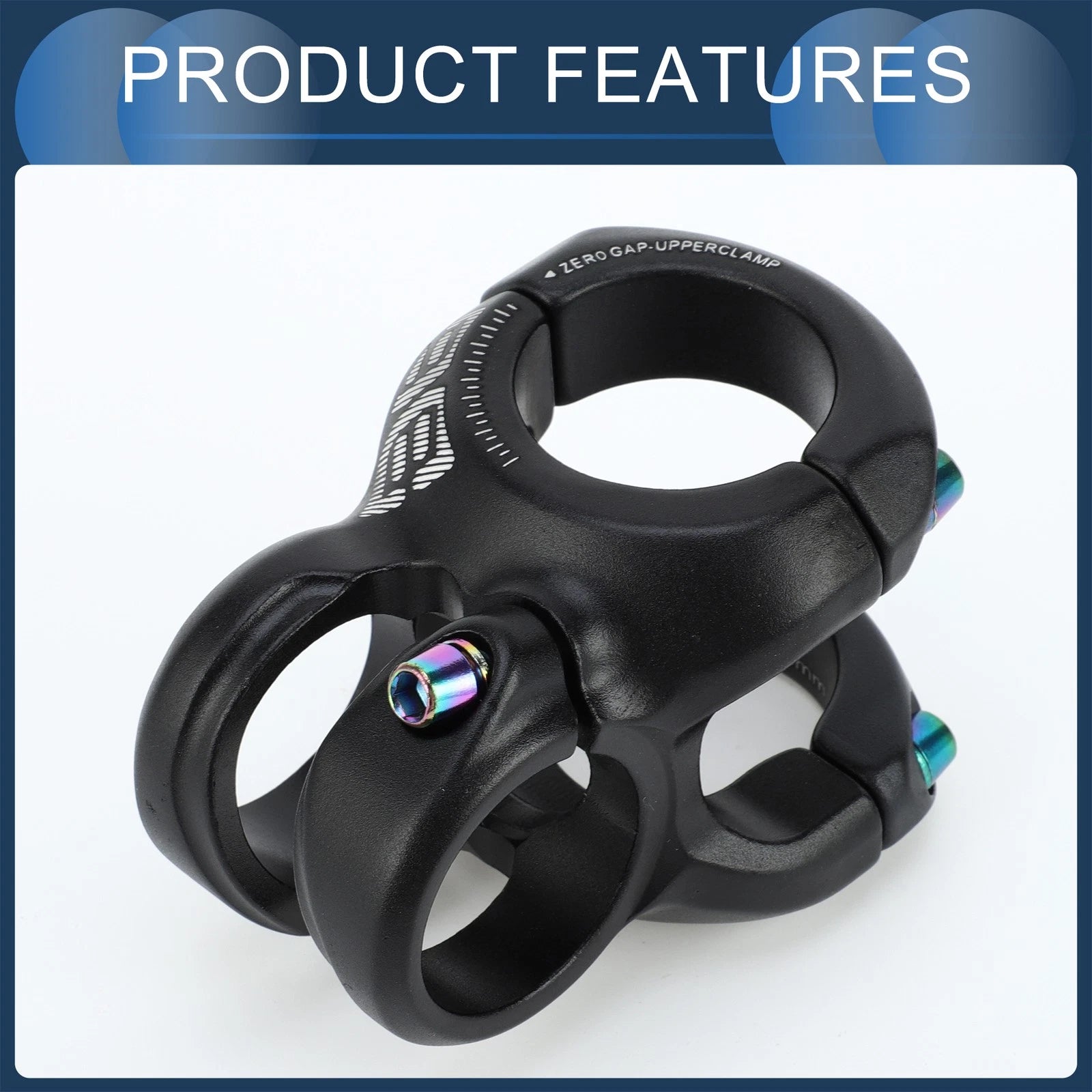 Mountain Bike Stem Replacement Short Handlebar 31.8mm for Universal Fit (2000–2025)