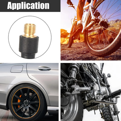 Flexible Copper Rubber Tire Valve Connect Pipe 40cm for Car Bike