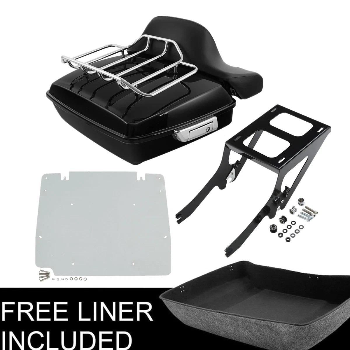 Trunk Pad Rack Mount Plate for Harley Heritage Classic (2018–2023)
