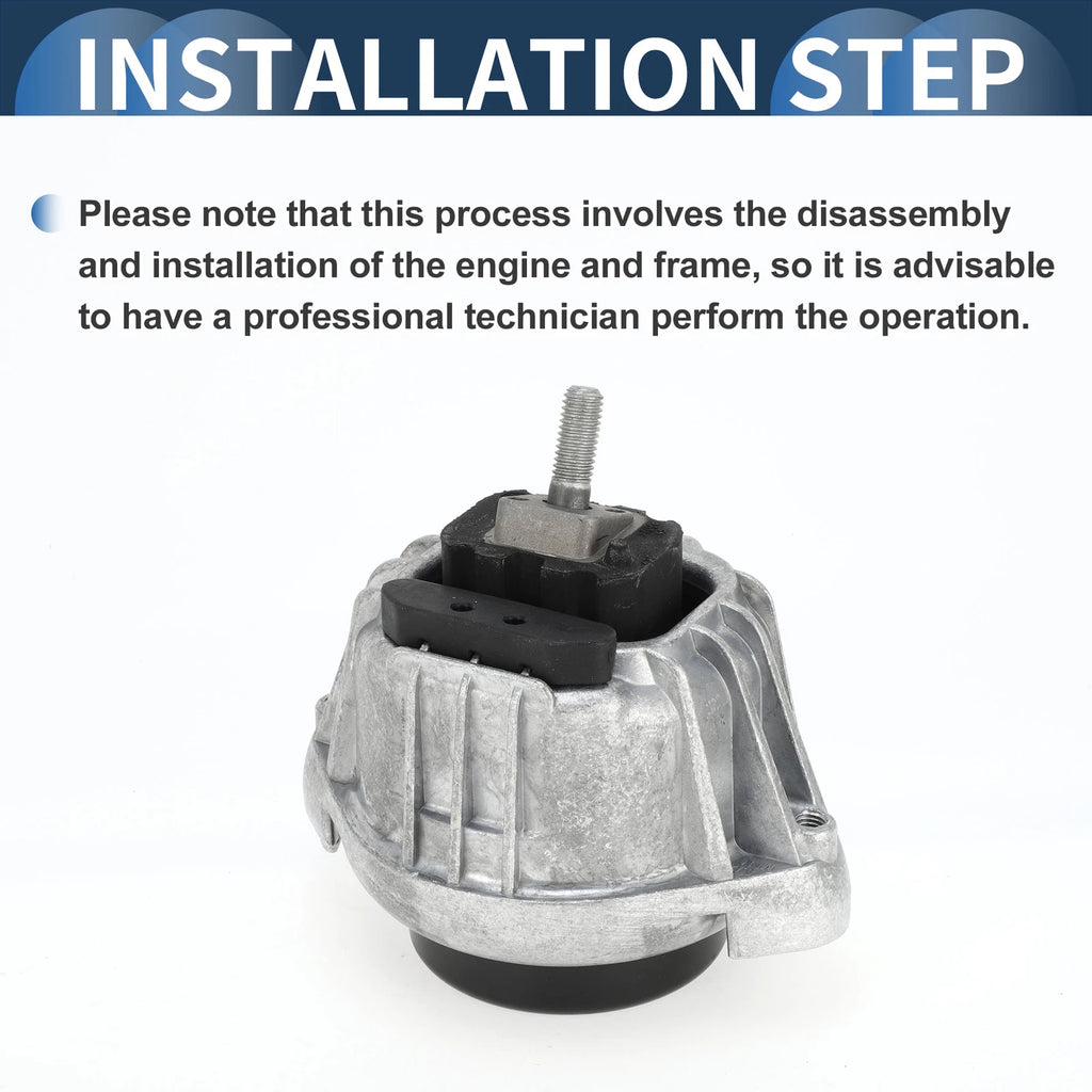 Engine Motor Mount for BMW 3 Series E90 (2005–2008) 2.0L A/MT