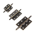 2pc Butt Hinges for Cabinet Cupboard Toolbox Door