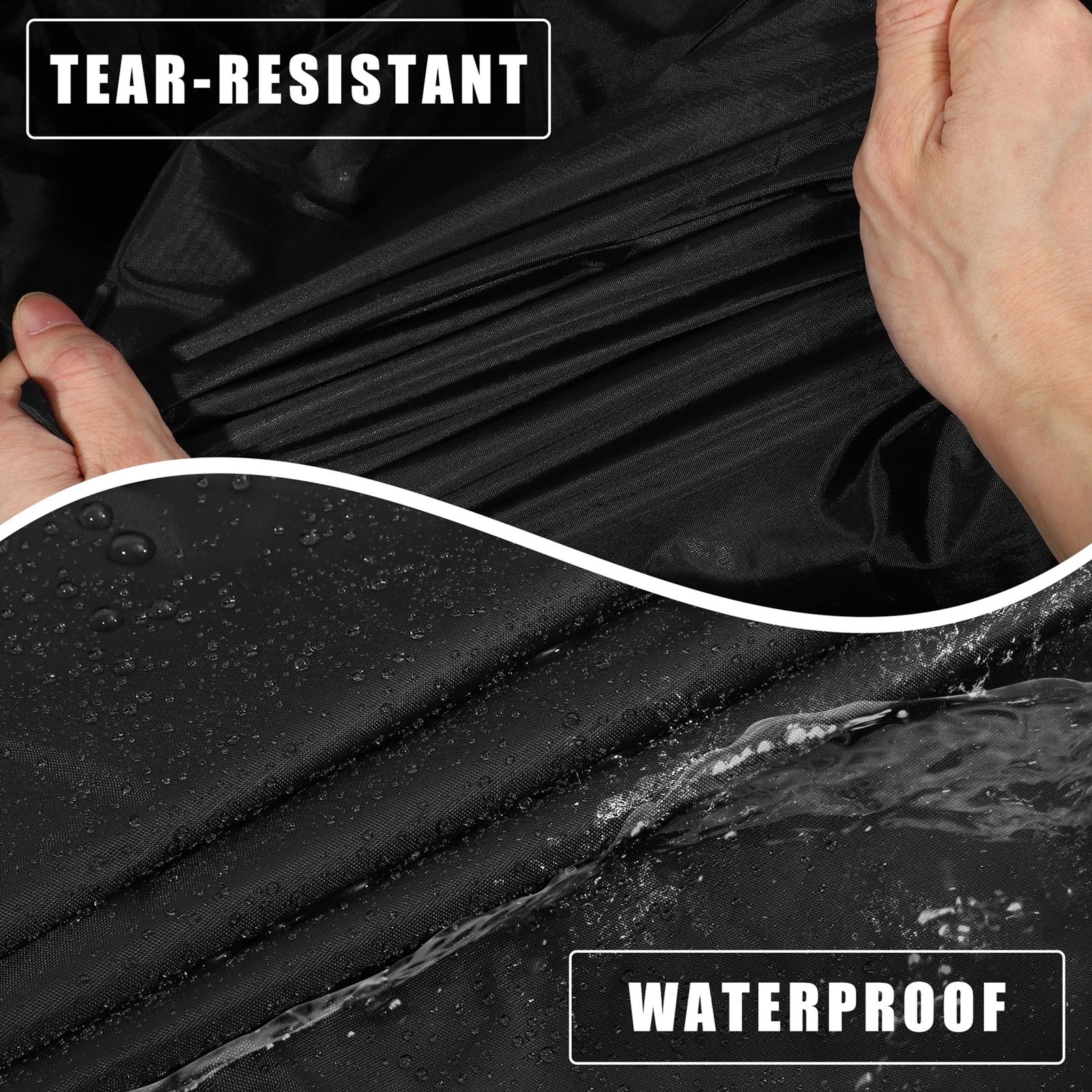 Waterproof Car Cover with Zipper for Dodge Challenger (2008–2023) Black