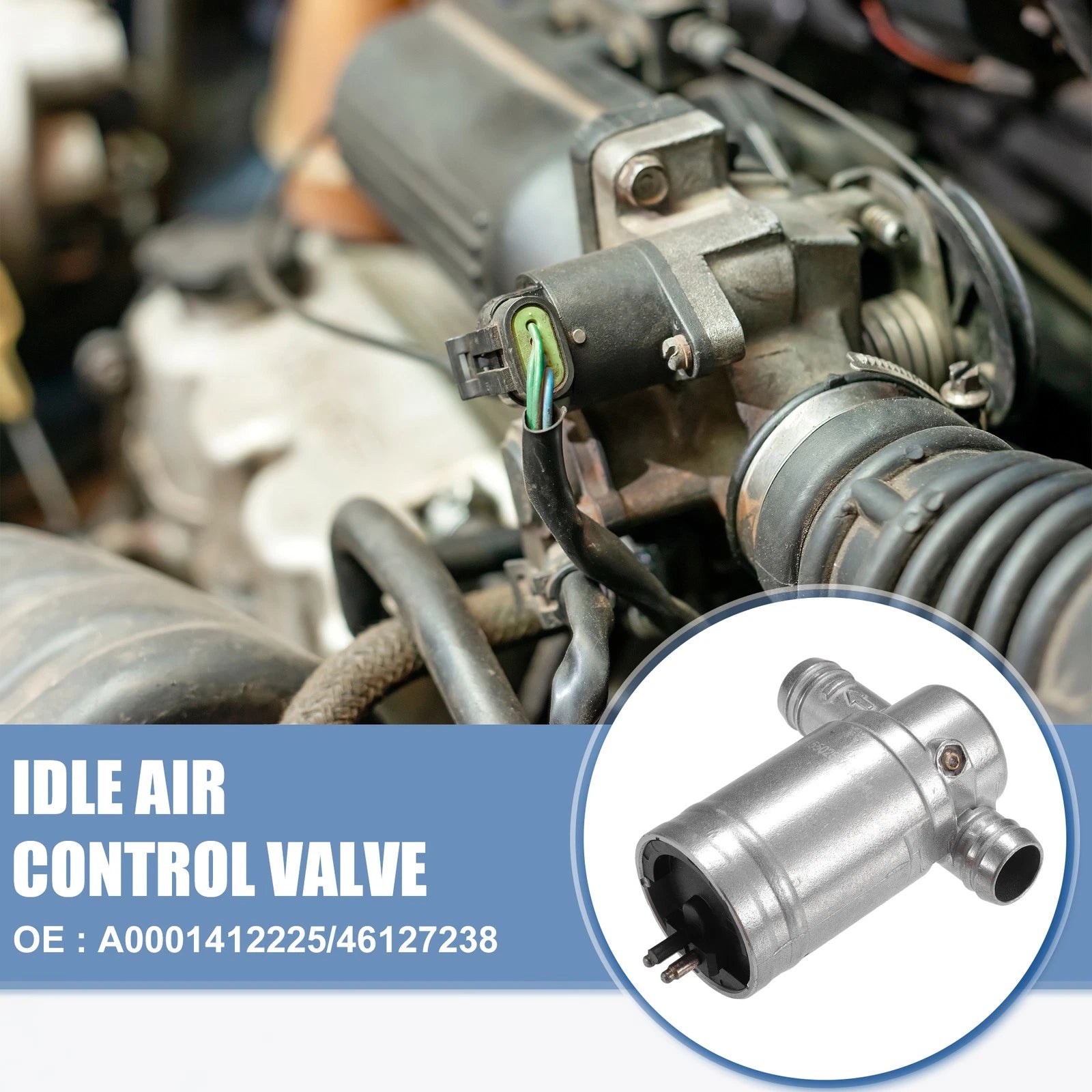 Idle Air Control Valve Replacement for Mercedes-Benz 190E 300CE (1984–1989)