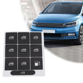 Sticker Set for Golf V, Passat (2003–2010) - Black Overlay