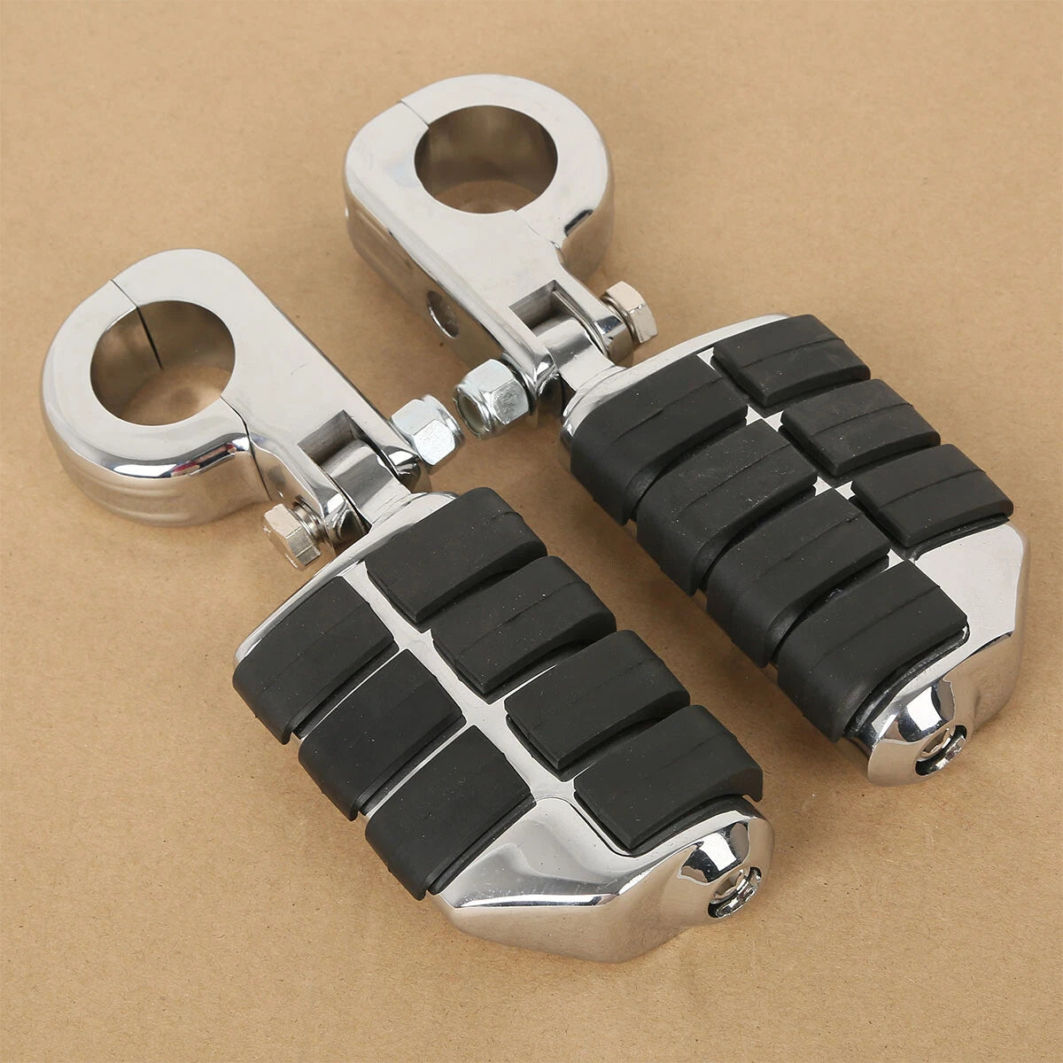 Anti Vibration Foot Pegs for 1 1/4" Highway Engine Guards
