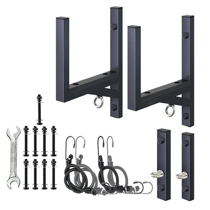 Heavy Duty Side Mount Ladder Rack for Trailer (300 lbs Limit)