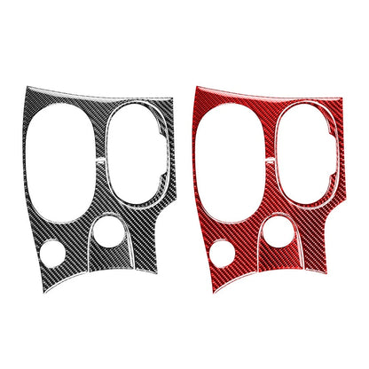 Carbon Fiber Center Console Control Panel Trim for Chevrolet Corvette