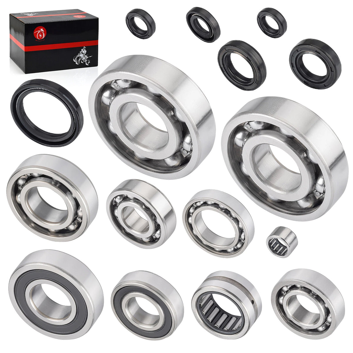 Crankshaft Transmission Bearings Seals Kit for Yamaha WR450F (2003–2006)